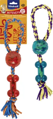 Vitakraft Hundespielzeug Activity Tau,Knochen, groß 160 g