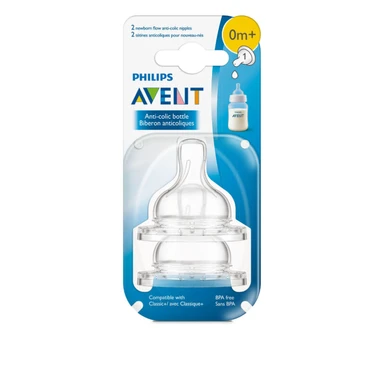 Philips Avent Anti-Kolik-Babyflasche mit Neugeborenen-Sauger