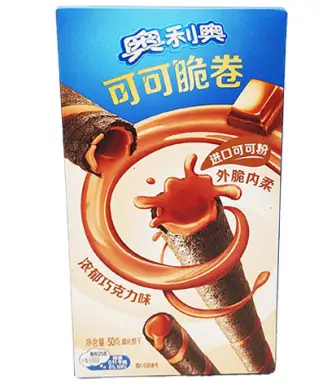 Oreo Cocoa Crisp Rolls-Chocolate 奧利奧可哥脆卷-巧克力50g