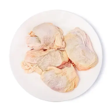 QUALIKO Boneless chicken thighs with skin 2.5 KG