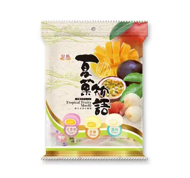 Q-Brand Mini Mochi Tropisch Fruit 120 g