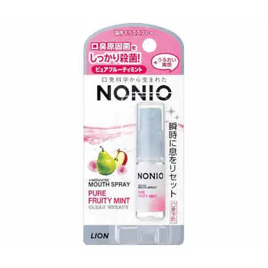 Lion NONIO Mondspray 5 ml (Fruit & Munt) (Rood)