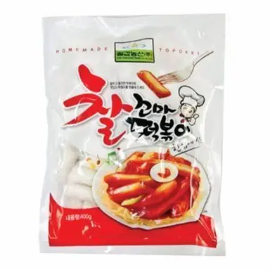 Chilkab Frozen Rice Cake (Stick/King Size) 400g 冰冻韩式年糕条（粗）