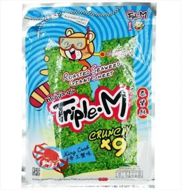 Triple-M Geröstete Algenblätter Königskrabbe 45g