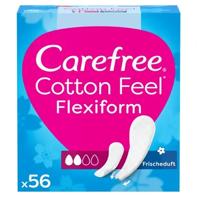Carefree Flexiform Frischer Duft Slipeinlagen 56 St