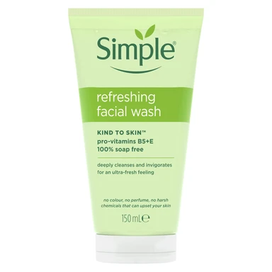 Simple Kind to Skin Facial Wash Refreshing 150 ml