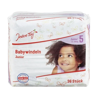 Jeden Tag Windeln Größe 5 für Kleinkinder 36 Stück