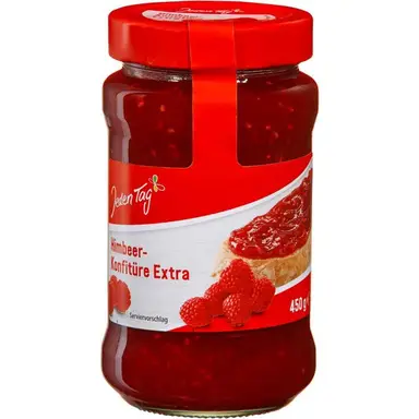 Jeden Tag Konfitüre Extra Himbeere 450 g