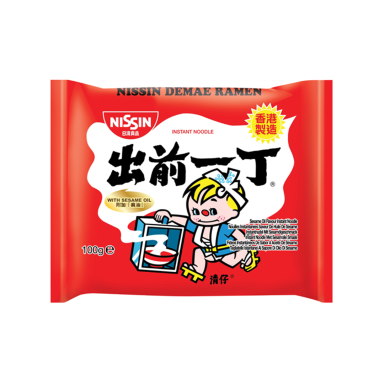 Nissin Demae Ramen - Spicy Sesame Oil Flavour 100g  出前一丁香辣麻油味