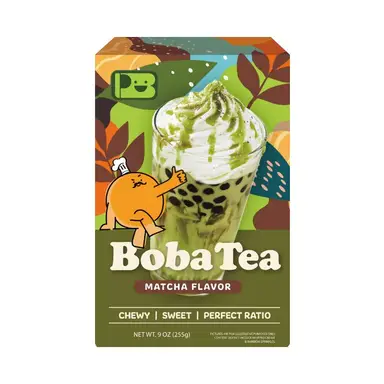 JENI PLAYB Bubble Tea Set Matcha-Geschmack 3 Sets - 255 g