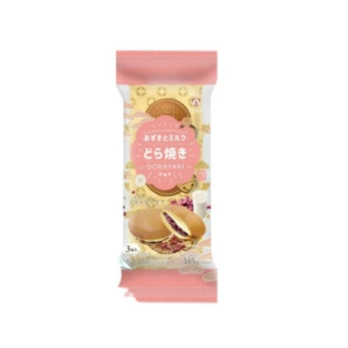 Tokimeki Dorayaki Rode Boon Romig 165g(3st)