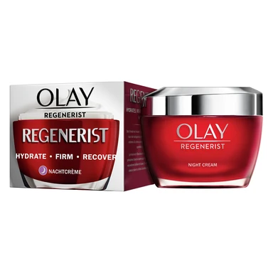 Olay Regenerist Nachtcrème. Actief Verstevigende Hydraterende Crème Met Niacinamide & Peptiden 50 ml