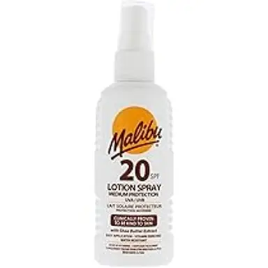 Malibu Lotion Spray met SPF 20 100 ml