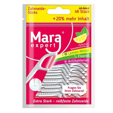 Mara Expert Zahnseide-Sticks Premium 48 Stück