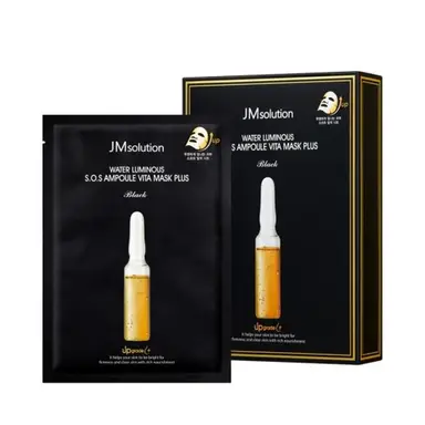 JMsolution Water Luminous Sos Ampoule Vita Maske Plus Vitamin regenerierende Maske 10 Stück