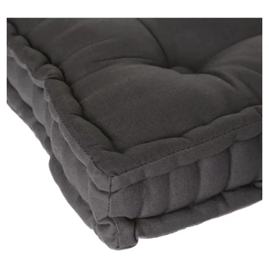 Coussin de Chaise Confort - 40 x 40 x 8 cm - Gris Foncé