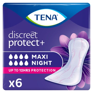 TENA Discreet Maxi Night 6 Pads
