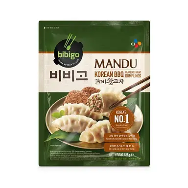 Bibigo Korean BBQ Flavoured Original Dumpling 525g 必品阁韩风烤肉饺子