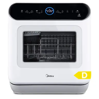 Midea mini vaatwasser - 3 couverts IoT-touchbediening 6+1 programma's