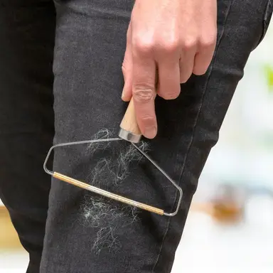 Haustierbehandlung Tierhaarentferner Katzenhaar Hundehaar Deckenrasierer 12,8x15,8x2,3 cm