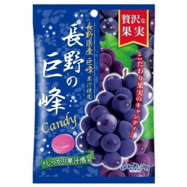 Senjaku Grape Candy 52g/pack 扇雀飴本舗日本巨峰葡萄味糖 52g/包