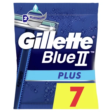 Gillette Blue II Plus Wegwerpscheermesjes 7 stuks