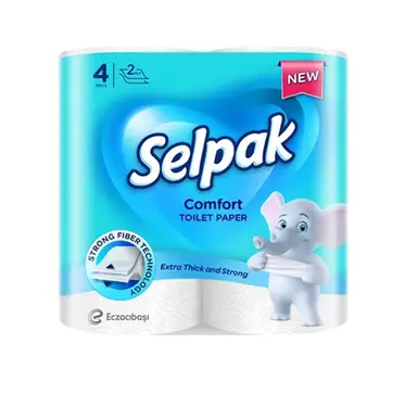 Selpak Toiletpapier 4 Rollen Comfort