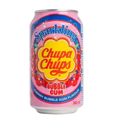 Chupa Chups Kersen Bubblegum 345ml[Incl. €0.15 Statiegeld]