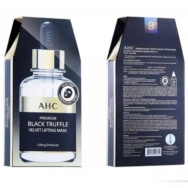 AHC Premium Black Truffle Velvet Lifting Masker 30 ml x5 stuks Zwarte Truffel Hyaluronzuur