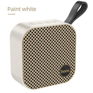 HOCO Portable Bluetooth Speaker - White