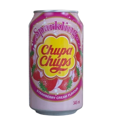 Chupa Chups Aardbeiencreme 345ml[Incl. €0.15 Statiegeld]