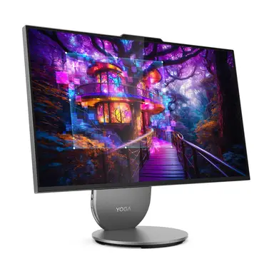 Lenovo Yoga AIO 27IAH10 Intel Core Ultra 7 68,6 cm (27") 2560 x 1440 Pixels Alles-in-één-pc 16 GB LPDDR5x-SDRAM 1 TB SSD Windows 11 Home Wi-Fi 7 (802.11be) Grijs