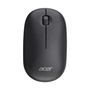 Acer Wireless Bubble Mouse - AMR100 Black (Retail pack) muis Universeel Ambidextrous RF Draadloos Optisch 1600 DPI