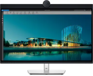 DELL UltraSharp U3224KBA computer monitor 80 cm (31.5") 6144 x 3456 Pixels 6K Ultra HD LCD Zwart, Zilver