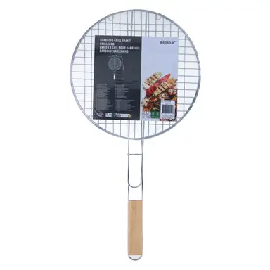 Barbecue grill basket Ø30cm