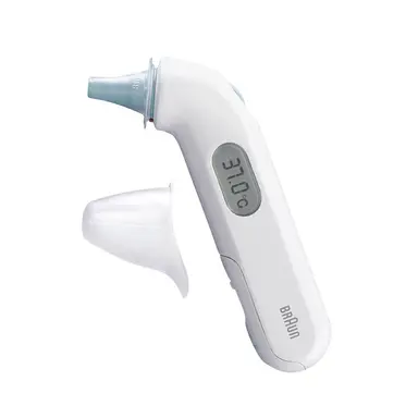 Braun ThermoScan 3 IR Fieberthermometer mit Fieberalarm