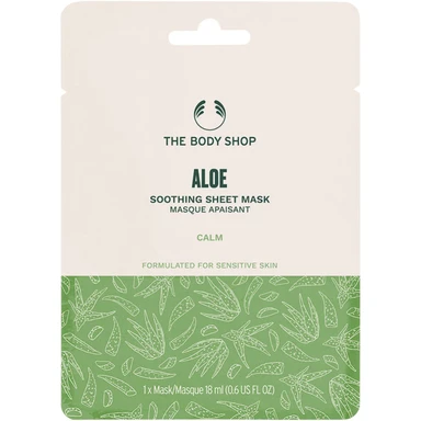 The Body Shop ALOE kalmerend sheetmasker 18 ml