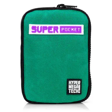 Super Pocket Handheld Beschermhoes Retro Gaming Donkergroen