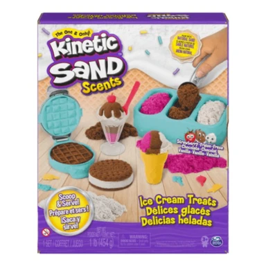 Spin Master Kinetic Sand Scents Eiscreme-Leckereien 510g