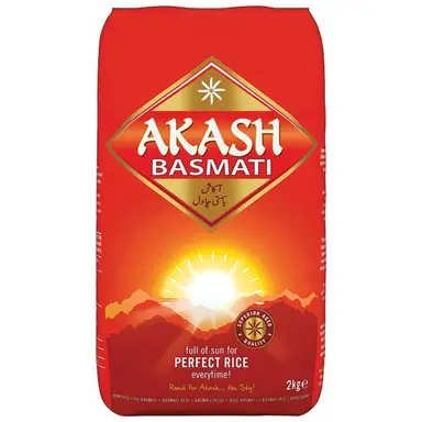 Akash Basmatirijst 2 kg