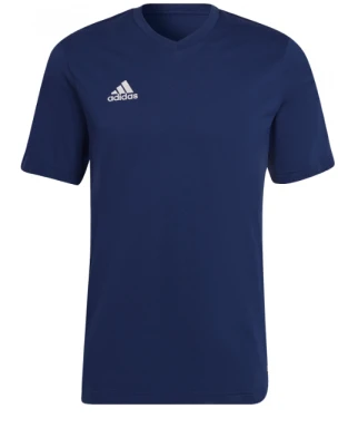 Adidas Entrada 22 T-Shirt in Team Navy Blue 2