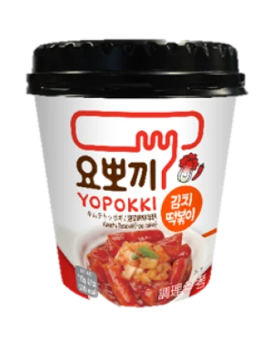 Yopokki Reiskuchenbecher Kimchi 115g