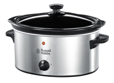 Russell Hobbs S/S Slow Cooker - 3.5 litre, Fast Heat Up - 23200