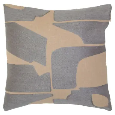 Bosie Cushion Ozella Square Grey/Natural