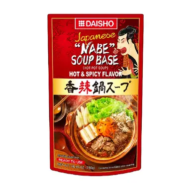 Daisho Japanse Nabe Soepbasis Heet en Pittig 750 g