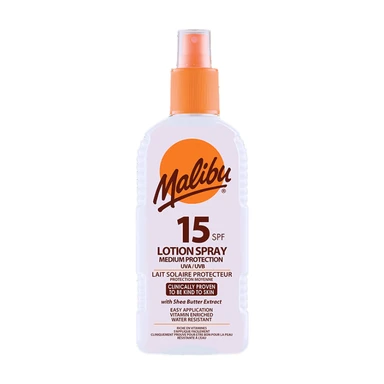 MALIBU 200ML SPF 15 LOTION SPRAY