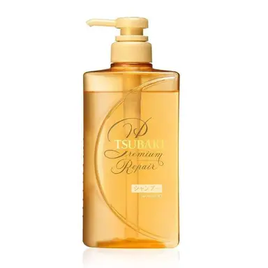Shiseido Tsubaki Golden Silk Radiance Shampooing Traitement Capillaire Nourrissant 490 ml