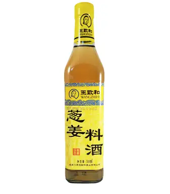 WZH Cooking Wine with Shallot & Ginger 500ml  王致和姜葱料酒500ml