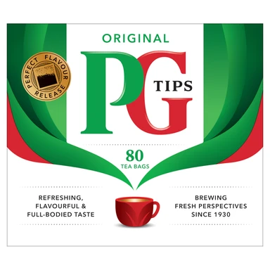 PG Tips 80 Original Tea Bags 232g