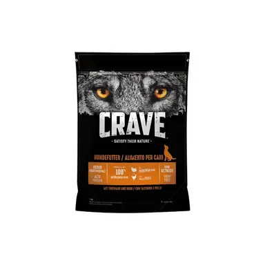 CRAVE Hundefutter mit Truthahn & Huhn 1 kg